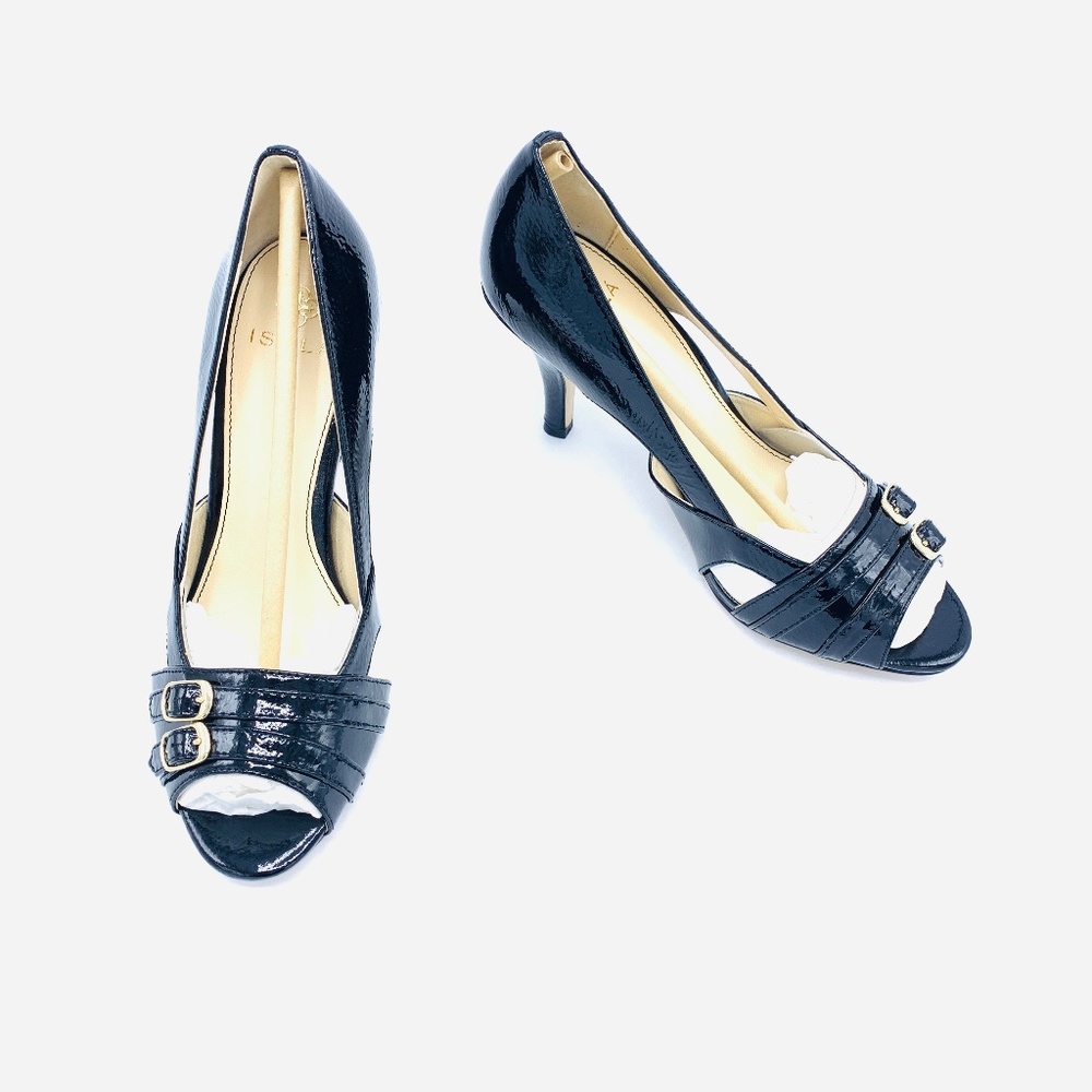 Isola Women's Damia Black Patent Leather Pumps